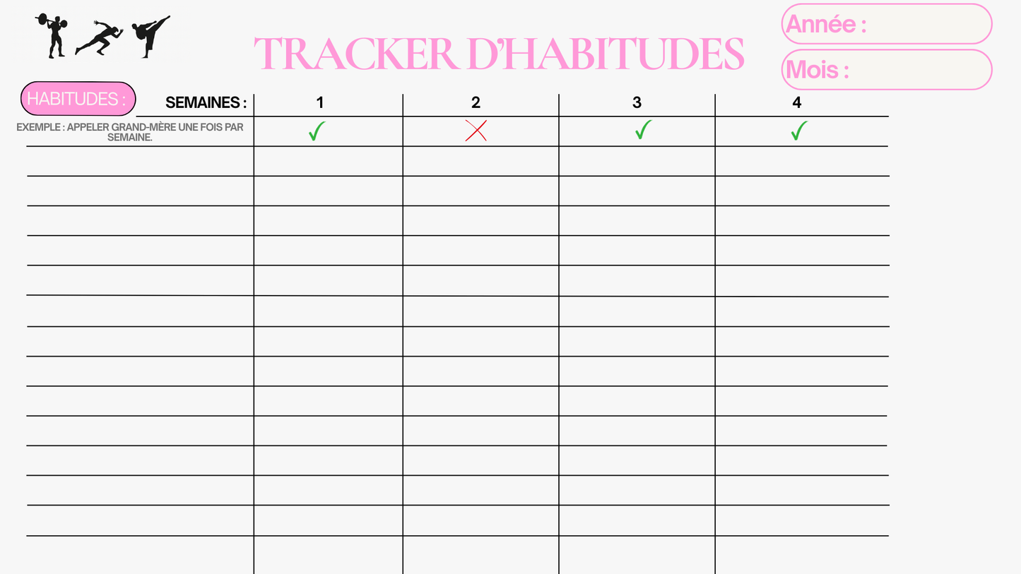 Tracker d'habitudes