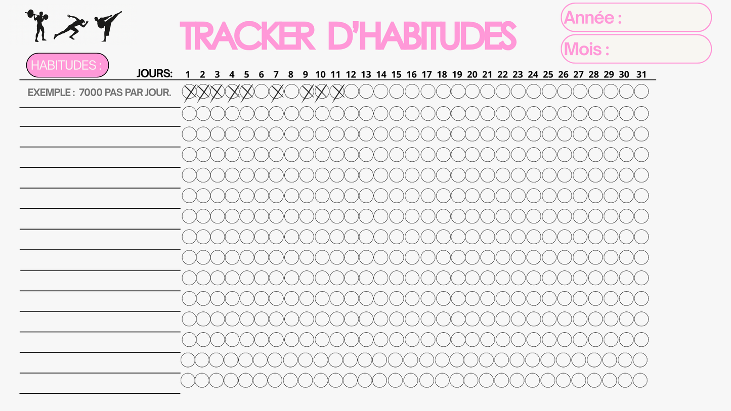 Tracker d'habitudes